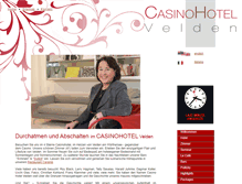 Tablet Screenshot of casino-hotel.at